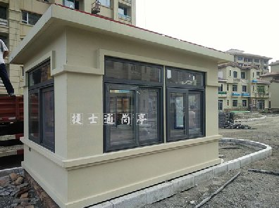 天津津南區(qū)，1個真石漆崗亭，2.78乘3.58